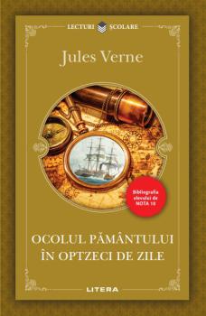 Ocolul Pamantului in optzeci de zile - coperta