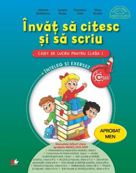 Invat sa citesc si sa scriu Caiet de lucru pentru clasa I - coperta