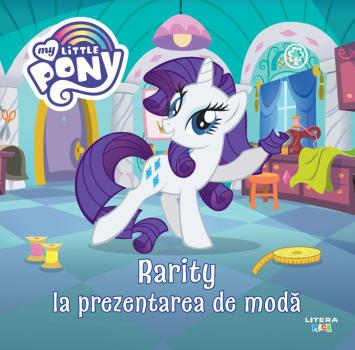 My Little Pony Rarity la prezentarea de moda - coperta