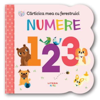 Carticica mea cu ferestruici Numere 123 - coperta