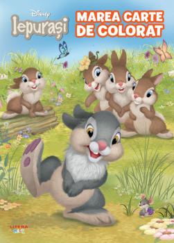 Disney Iepurasi Marea carte de colorat - coperta