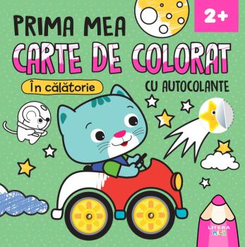 Prima mea carte de colorat In calatorie - coperta