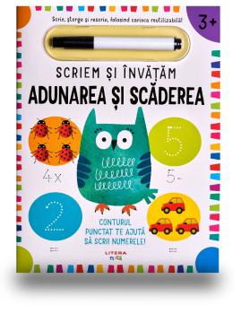 Scriem si invatam Adunarea si scaderea - coperta