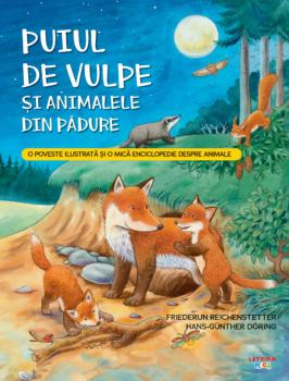 Puiul de vulpe si animalele din padure - coperta