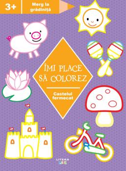 Imi place sa colorez Castelul fermecat 3  - coperta