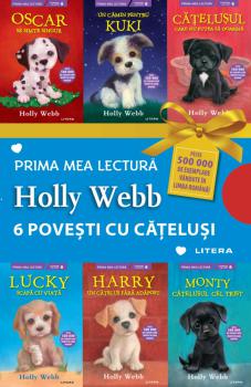 6 povesti cu catelusi Pachet Holly Webb - coperta