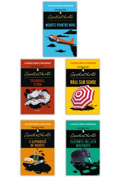 Pachet 5 carti Hercule Poirot - coperta