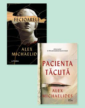 Pachet 2 carti Alex Michaelides - coperta
