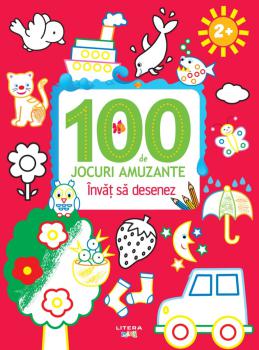 100 de jocuri amuzante Invat sa desenez - coperta