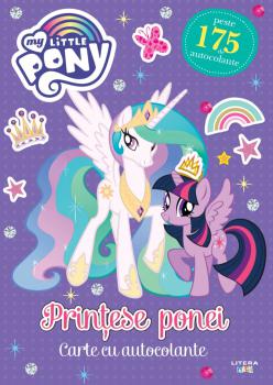 My Little Pony Printese ponei Carte cu autocolante - coperta