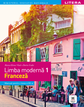 Limba moderna 1 Limba franceza Manual Clasa a VII a - coperta