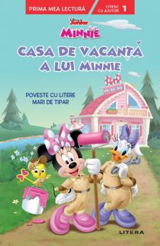 Disney Junior Minnie Casa de vacanta a lui Minnie Poveste cu litere mari de tipar Nivelul 1  - coperta