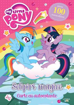 My Little Pony Sclipiri magice Carte cu autocolante - coperta