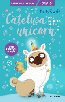 Catelusa care isi dorea sa fie unicorn Nivelul 6  - coperta