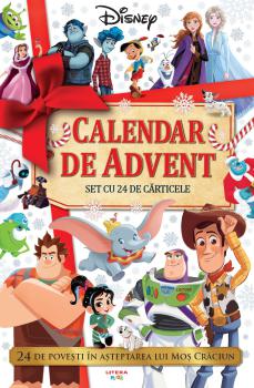 Disney Calendar de Advent Set cu 24 de carticele - coperta