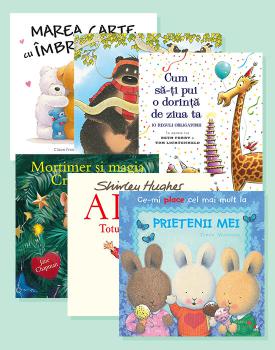 Pachet 6 Povesti si poezii ilustrate - coperta