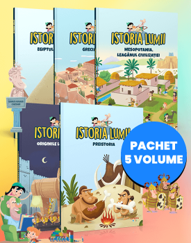 Pachet 5 volume Istoria lumii - coperta