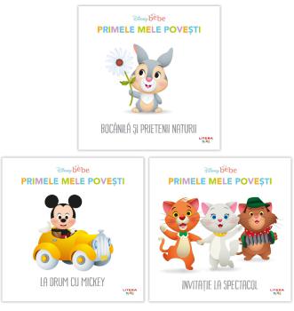 Pachet 3 carti Disney Bebe Primele mele povesti - coperta