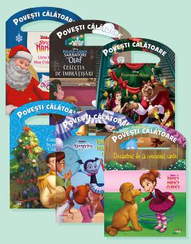 Pachet 6 Povesti calatoare Disney Craciun - coperta
