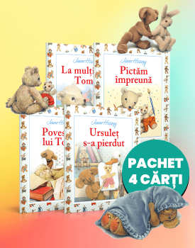 Pachet 4 carti cu ursuletul Tomi - coperta