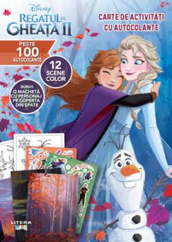 Disney Regatul de gheata II Carte de activitati cu autocolante - coperta