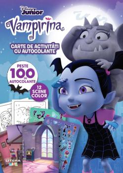 Disney Junior Vampirina Carte de activitati cu autocolante - coperta