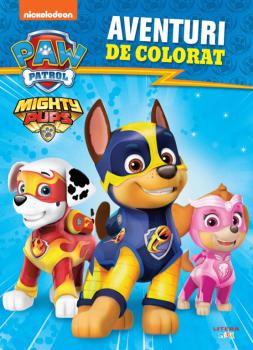 Patrula Catelusilor Aventuri de colorat - coperta