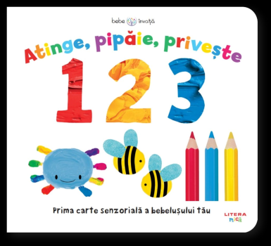 Bebe invata Atinge pipaie priveste 1 2 3 - coperta