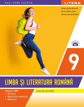 Limba si literatura romana Caiet de activitati Modelul ERR Clasa a IX a - coperta