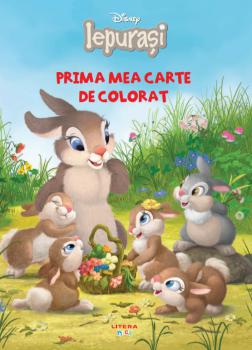 Disney Iepurasi Prima mea carte de colorat - coperta