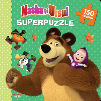 Masha si Ursul Superpuzzle - coperta