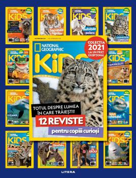 Cutie National Geographic Kids 12 reviste pentru copiii curiosi - coperta