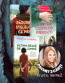 Pachet Serie de autor Kristin Harmel 3 carti  - coperta