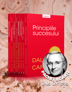 Pachet Serie de autor Dale Carnegie 8 carti  - coperta
