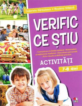 Verific ce stiu Activitati scolare 7 8 ani - coperta