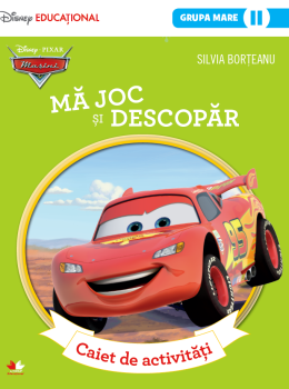 Masini Ma joc si descopar Caiet de activitati grupa mare semestrul II  - coperta