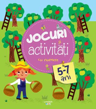 Jocuri si activitati cu numere 5 7 ani  - coperta