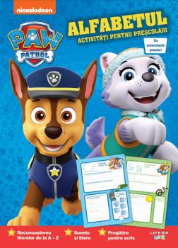 Patrula Catelusilor Alfabetul Activitati pentru prescolari - coperta