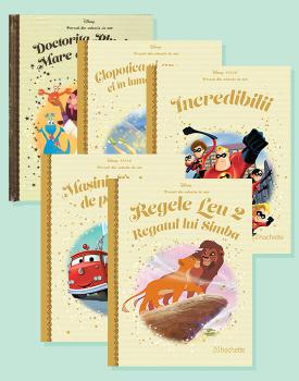 Set 5 carti Disney Povesti din colectia de aur - coperta