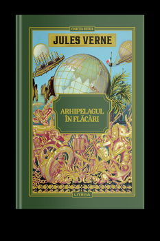 Volumul 33 Jules Verne Arhipelagul in flacari - coperta