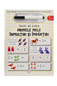Invat sa scriu Primele mele inmultiri si impartiri - coperta