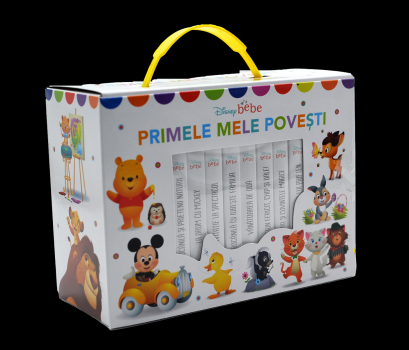 Cutie Disney Bebe Primele mele povesti 8 carticele  - coperta