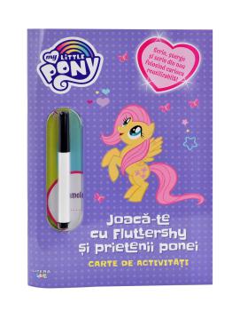 My Little Pony Joaca te cu Fluttershy si prietenii ponei Carte de activitati - coperta