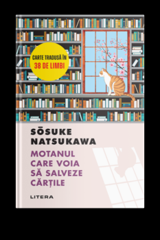 Motanul care voia sa salveze cartile - coperta