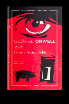 1984 Ferma Animalelor Mari Clasici ai literaturii - coperta