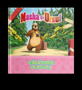Volumul 4 Masha si Ursul Calatorie placuta - coperta