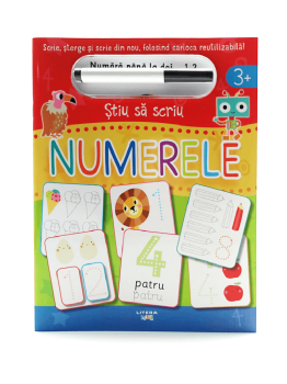 Stiu sa scriu Numerele - coperta