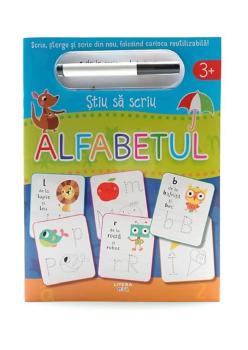 Stiu sa scriu Alfabetul - coperta