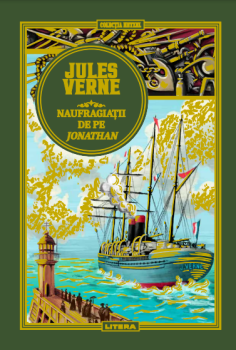 Volumul 45 Jules Verne Naufragiatii de pe Jonathan - coperta