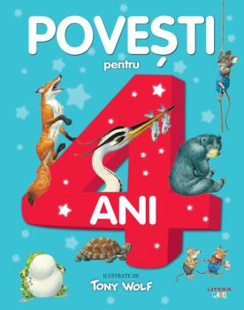 Povesti pentru copii de 4 ani - coperta